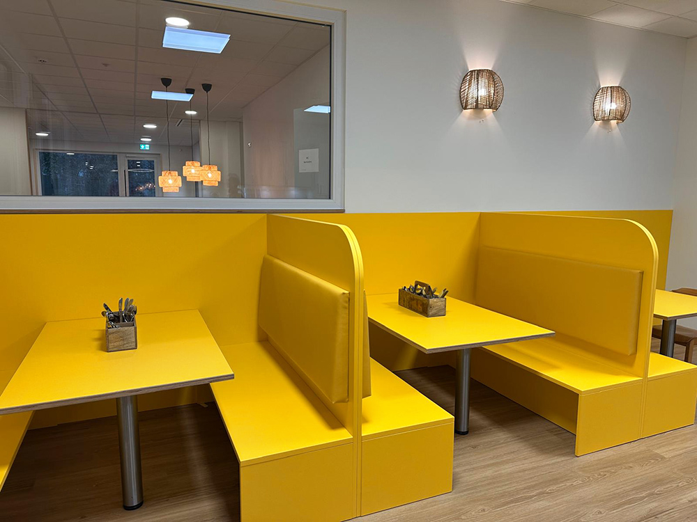 Frühstücksraum in der neuen Kita St. Sophia